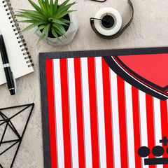 Brentford 1989 Home Shirt - Personalised Retro Door Mat - 60cm x 40cm