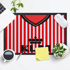 Brentford 1989 Home Shirt - Personalised Retro Door Mat - 60cm x 40cm
