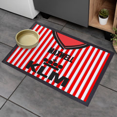 Brentford 1989 Home Shirt - Personalised Retro Door Mat - 60cm x 40cm