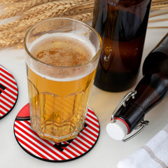 Brentford 1989 Home Shirt - Personalised Drink Coaster - Square Or Circle