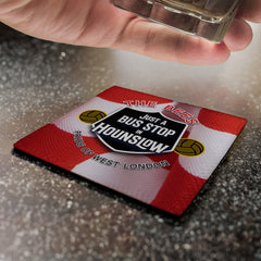 Brentford  Bus Stop - Football Coaster - Square Or Circle