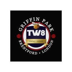 Brentford  Griffin Park - Football Coaster - Square Or Circle