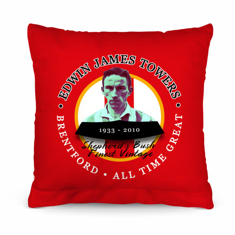 Brentford  Jim Towers - Football Legends - Cushion 10inch