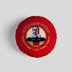Brentford  Jim Towers - Football Legends - Circle Cushion 14inch