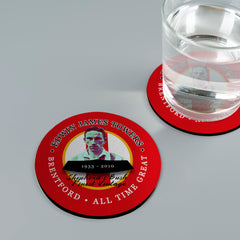 Brentford  Jim Towers - Football Coaster - Square Or Circle
