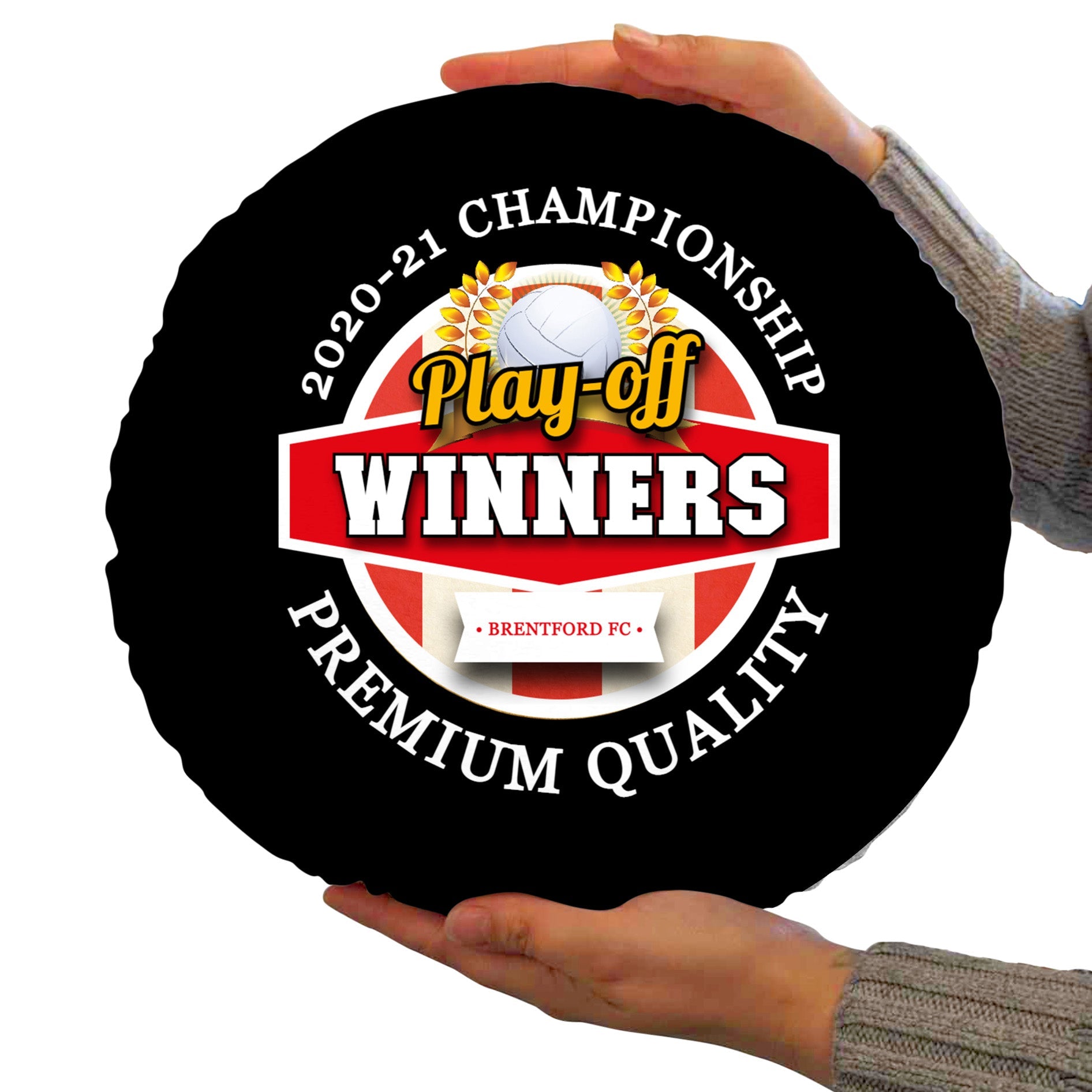 Brentford  Play Off - Football Legends - Circle Cushion 14inch