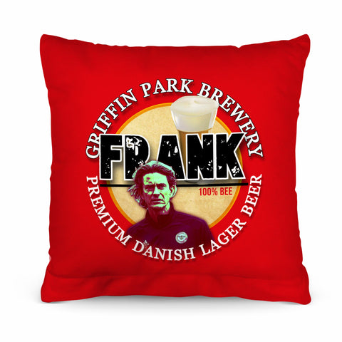 Brentford  Thomas Frank - Football Legends - Cushion 10inch