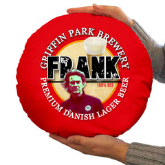 Brentford  Thomas Frank - Football Legends - Circle Cushion 14inch