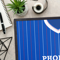 Brighton 1983 Home Shirt - Personalised Retro Door Mat - 60cm x 40cm