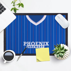 Brighton 1983 Home Shirt - Personalised Retro Door Mat - 60cm x 40cm