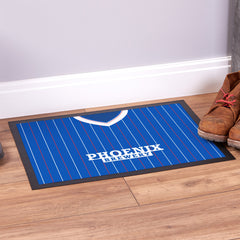 Brighton 1983 Home Shirt - Personalised Retro Door Mat - 60cm x 40cm