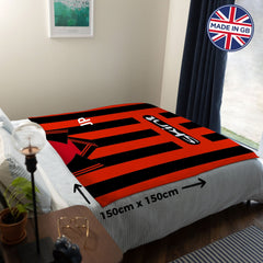 Brighton & Hove FC - 1999 Away Shirt - Retro Fleece Blanket