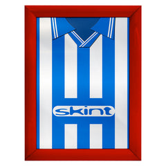 Personalised Brighton-1999 Home Shirt - A4 Metal Sign Plaque