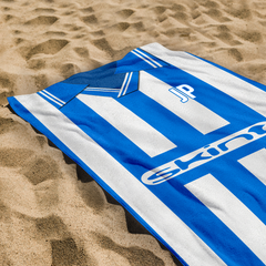 Brighton - 1999 - Home Shirt - Personalised Vintage Beach Towel 