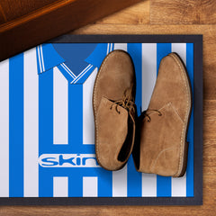 Brighton 1999 Home Shirt - Personalised Retro Door Mat - 60cm x 40cm