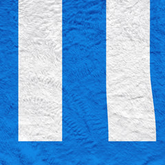 Brighton & Hove - 1999 Home Shirt - Retro Fleece Blanket