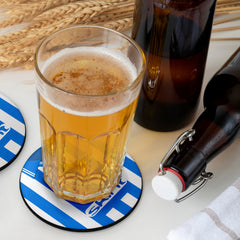 Brighton 1999 Home Shirt - Personalised Drink Coaster - Square Or Circle