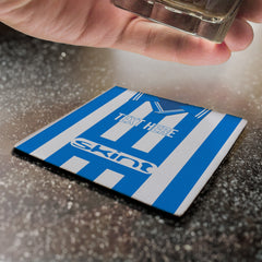 Brighton 1999 Home Shirt - Personalised Drink Coaster - Square Or Circle