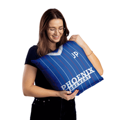 Brighton & Hove - 1983 Home Shirt - 45cm or 61cm Retro Showerproof Outdoor Cushion