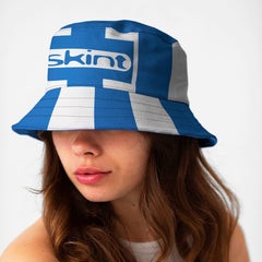 Brighton 1999 Home Bucket Hat on woman's head