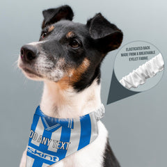 Brighton 1999 Home Shirt - Personalised Pet Bandana - 4 Sizes