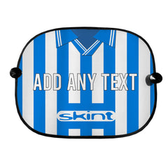 Brighton 1999 Home Shirt - Personalised Retro Football Car Sun Shade - Set of 2