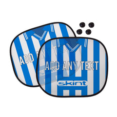 Brighton 1999 Home Shirt - Personalised Retro Football Car Sun Shade - Set of 2