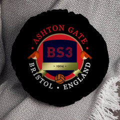 Bristol Aston Gate - Football Legends - Circle Cushion 14inch