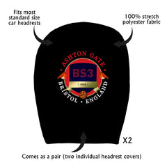 Bristol Aston Gate - Football Legends - Headrest Cover