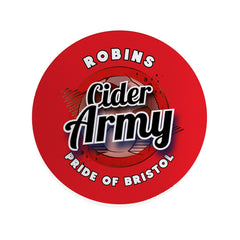 Bristol Cider Army - Football Coaster - Square Or Circle