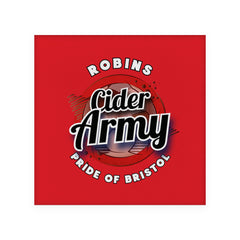 Bristol Cider Army - Football Coaster - Square Or Circle