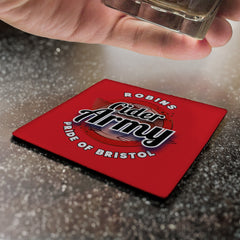 Bristol Cider Army - Football Coaster - Square Or Circle