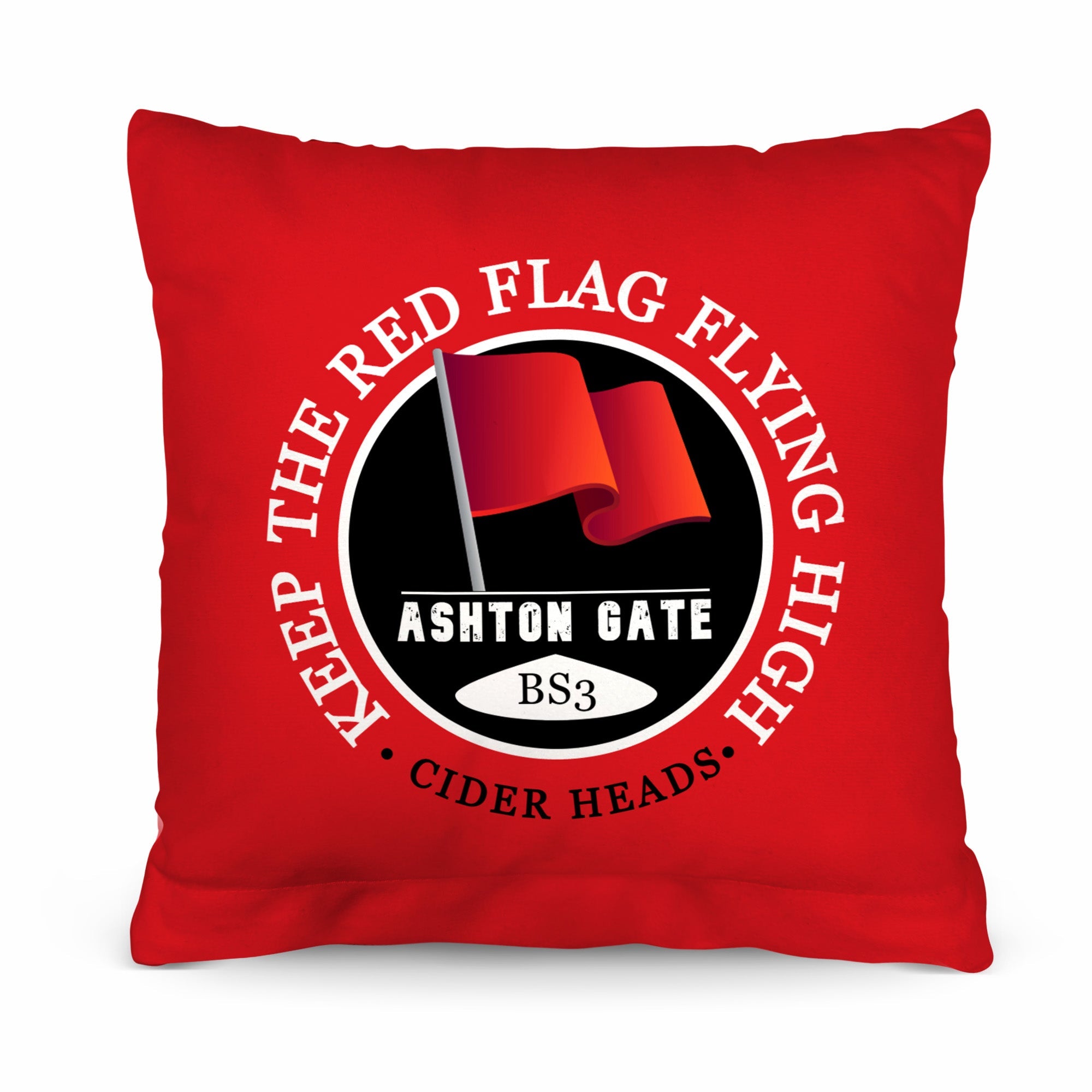 Bristol Red Flag - Football Legends - Cushion 10inch