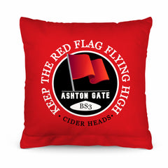 Bristol Red Flag - Football Legends - Cushion 10inch
