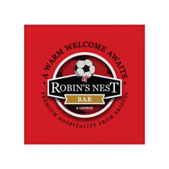 Bristol Robins Nest - Football Coaster - Square Or Circle