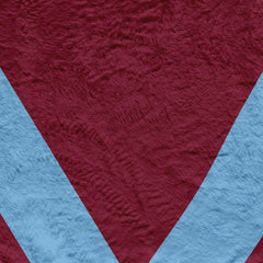 Burnley - 1975 Home Shirt - Retro Fleece Blanket