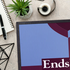 Burnley 1998 Home Shirt - Personalised Retro Door Mat - 60cm x 40cm