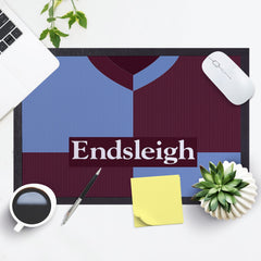 Burnley 1998 Home Shirt - Personalised Retro Door Mat - 60cm x 40cm
