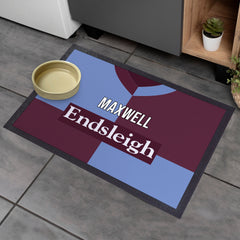 Burnley 1998 Home Shirt - Personalised Retro Door Mat - 60cm x 40cm