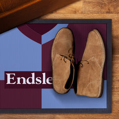 Burnley 1998 Home Shirt - Personalised Retro Door Mat - 60cm x 40cm