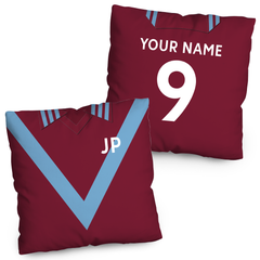 Burnley - 1975 Home Shirt - 45cm or 61cm Retro Cushion