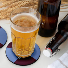 Burnley 1998 Home Shirt - Personalised Drink Coaster - Square Or Circle