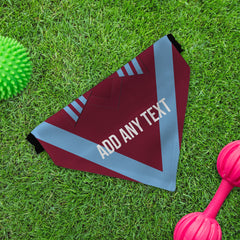 Burnley 1975 Home Shirt - Personalised Pet Bandana - 4 Sizes