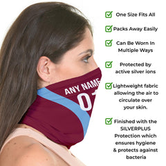 Burnley 1975 Home - Personalised Retro Football Snood