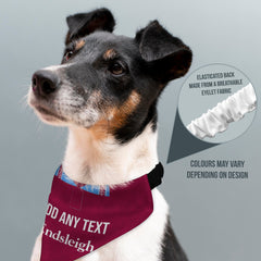 Burnley 1994 Home Shirt - Personalised Pet Bandana - 4 Sizes