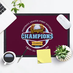 Burnley Champions  - Football Legends - Door Mat -60cm X 40cm
