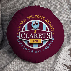 Burnley Clarets - Football Legends - Circle Cushion 14inch