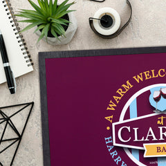 Burnley Clarets  - Football Legends - Door Mat -60cm X 40cm