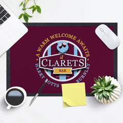 Burnley Clarets  - Football Legends - Door Mat -60cm X 40cm