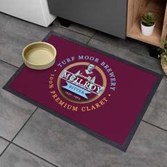 Burnley Jimmy McIlroy  - Football Legends - Door Mat -60cm X 40cm